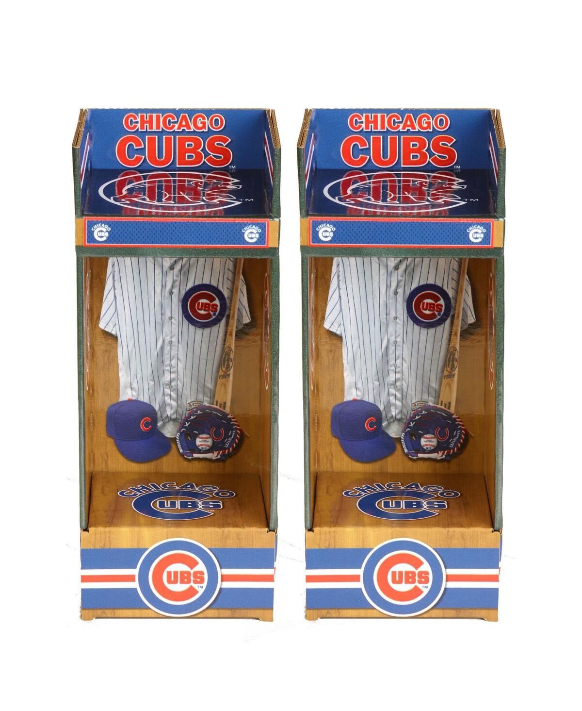 Lockersource Kids' Chicago Cubs Corrugated Linerboard Mini Sports Locker 2-pack In Multi