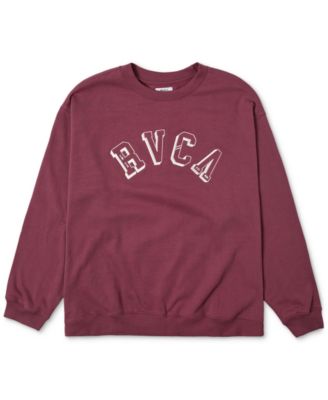 RVCA - Junior's Ivy League Fleece Logo Sweatshirt