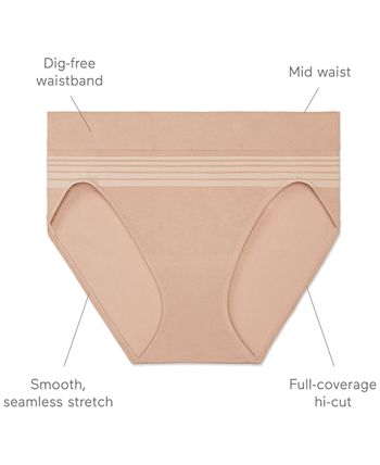 Warner's Women's 3-Pk. No Pinching No Problems Hi-Cut Brief Underwear  5109J3 - Macy's