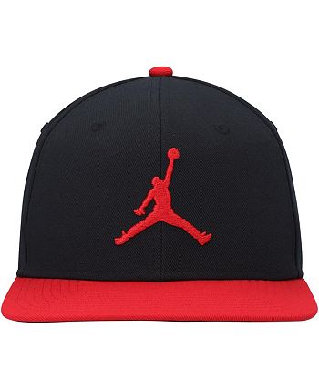 Jordan Men's White Jumpman Pro Logo Snapback Adjustable Hat - Macy's