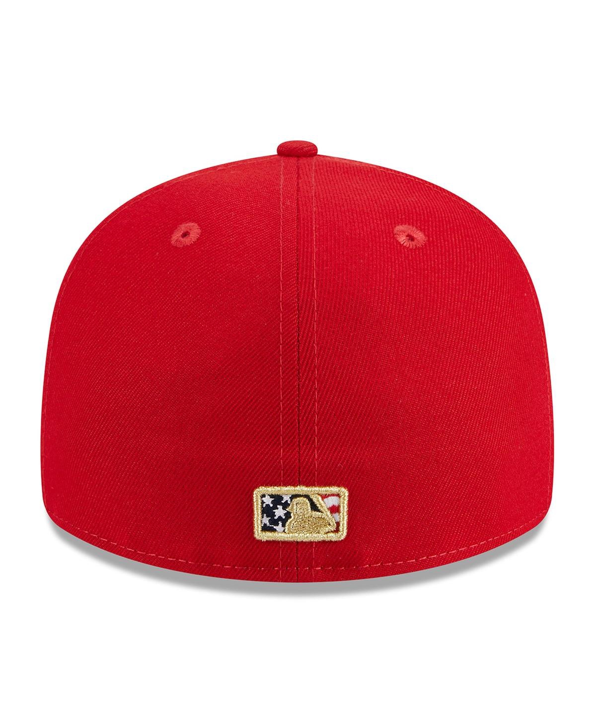 New Era Men's  Red Pittsburgh Pirates 2023 Fourth Of July Low Profile 59fifty Fitted Hat In Red