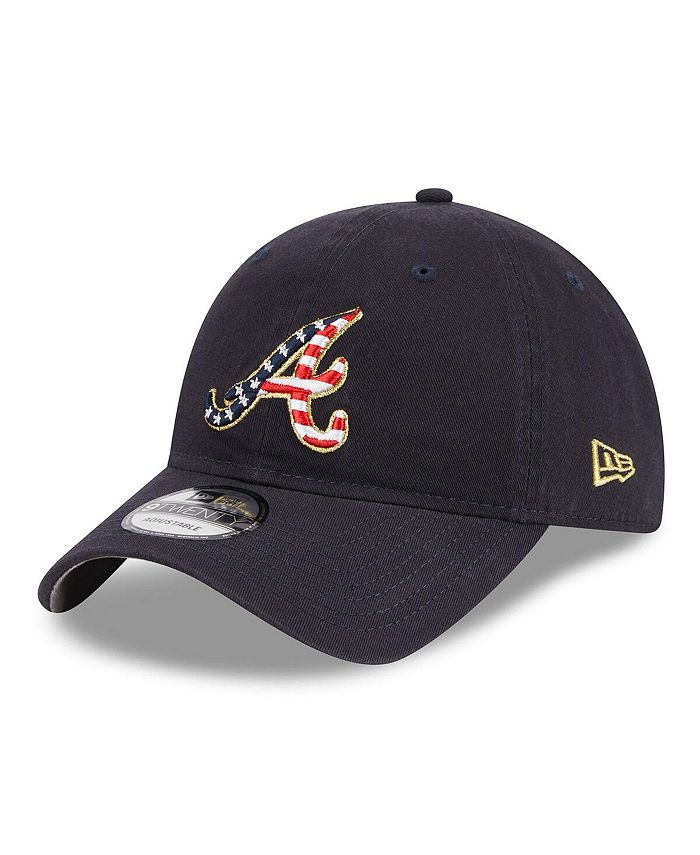 atlanta braves 2025 4th of july hat