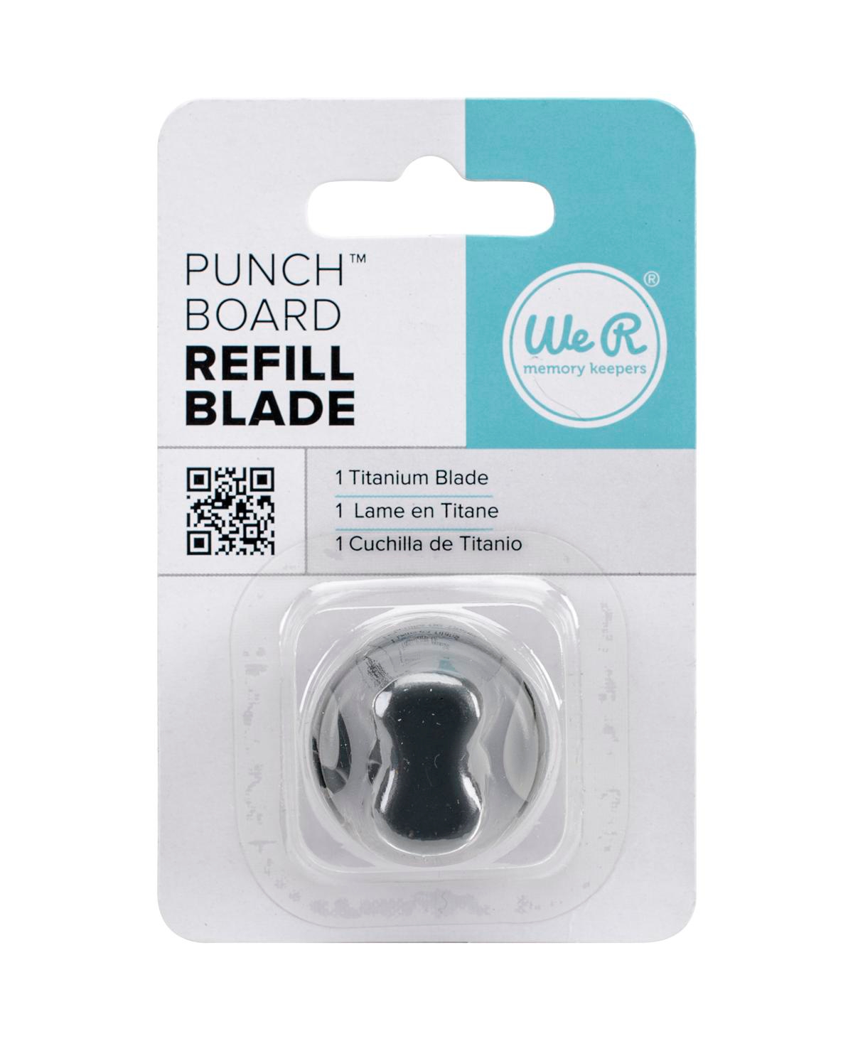 16530890 We R Memory Keepers Punch Board Titanium Refill Bl sku 16530890
