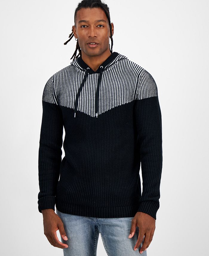 I.N.C. International Concepts Men's Regular-Fit Plaited Hoodie Created for Macy's