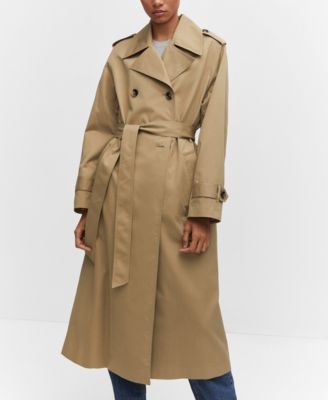 Women's Double-Button Trench Coat
