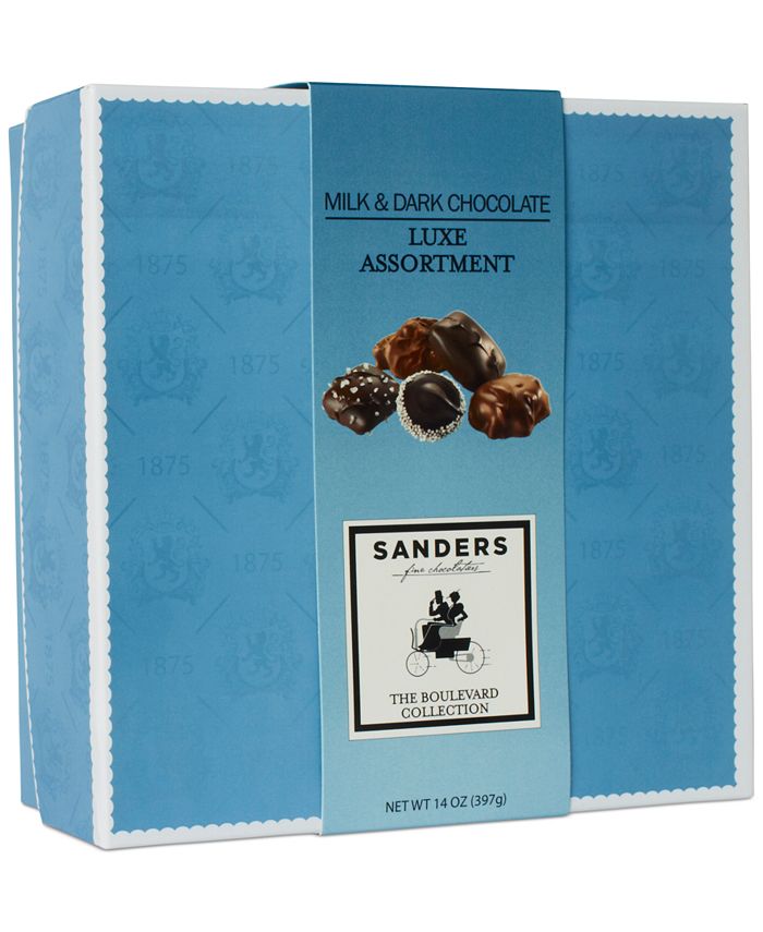 Sanders Milk & Dark Chocolate Luxe Assortment Macy's