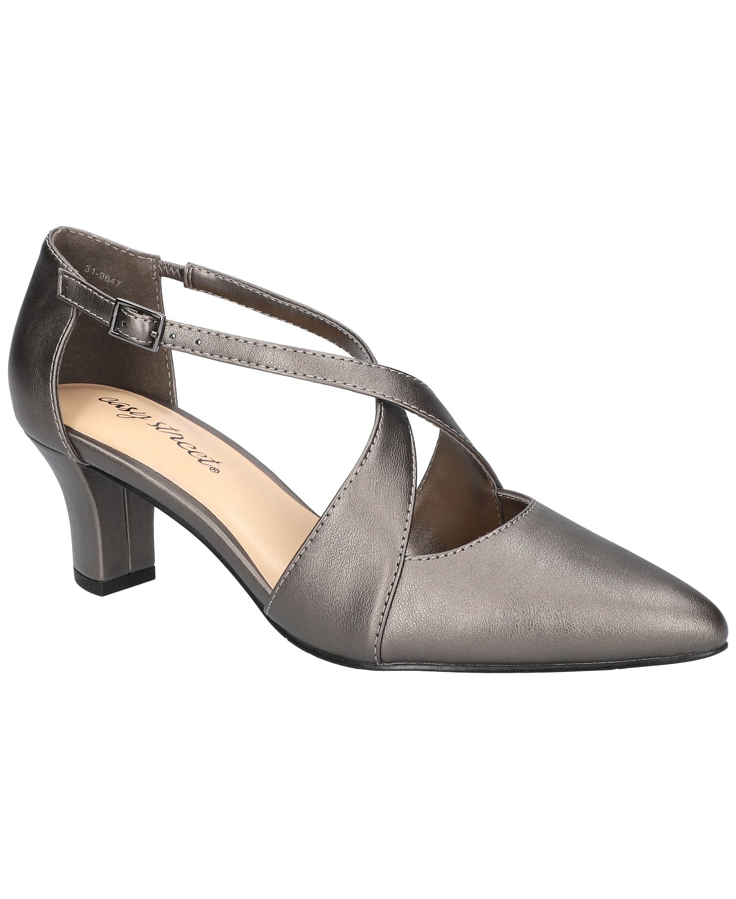 Women's Elegance Cross Strap Front Pumps