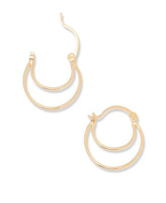 "14k Gold" Catalina Hoop Earrings