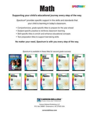 Spectrum Math, Grade 2 by Spectrum Compiler