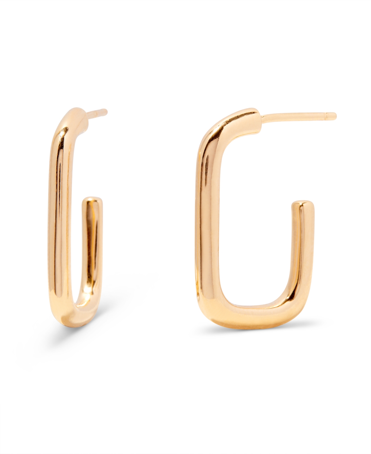 Brook & York Women's Naomi 14k-yellow-gold Vermeil Rectangular Hoop Earrings