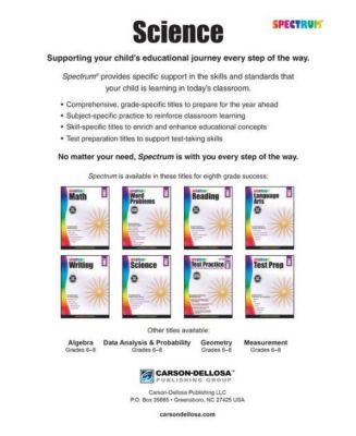 Spectrum Science, Grade 8 by Spectrum Compiler
