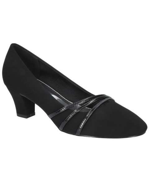 Женские туфли Easy Street Cristiny Slip-On Pumps, цвет: Чёрный
