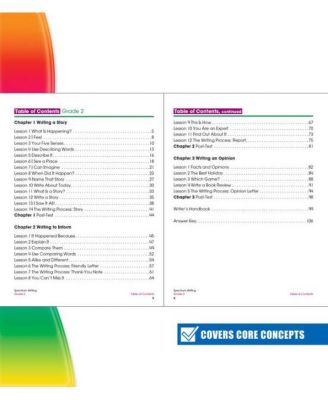 Spectrum Writing, Grade 2 by Spectrum Compiler