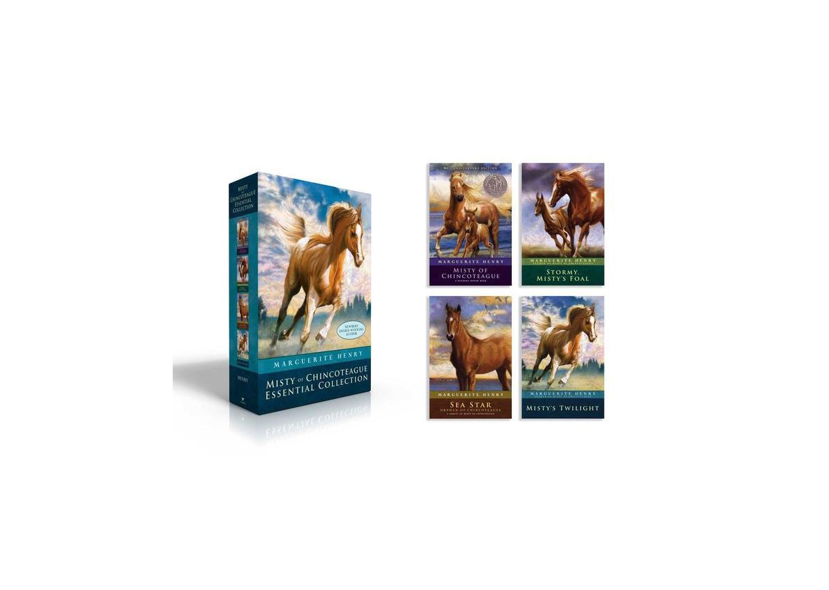 Misty of Chincoteague Essential Collection Boxed Set - Misty of Chincoteague, Stormy, Misty's Foal, Sea Star, Misty's Twilight by Marguerite Henry