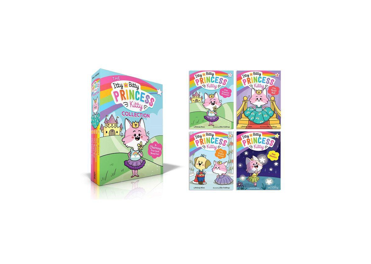 The Itty Bitty Princess Kitty Collection Boxed Set - The Newest Princess, The Royal Ball, The Puppy Prince, Star Showers by Melody Mews