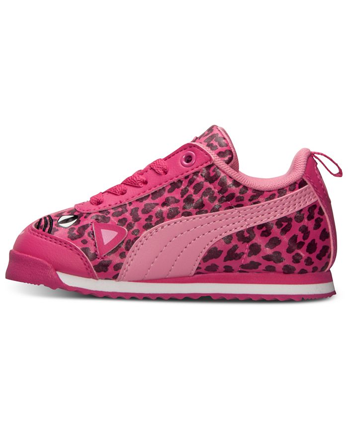 Puma Toddler Girls' Roma SL Animal Casual Sneakers from Finish Line