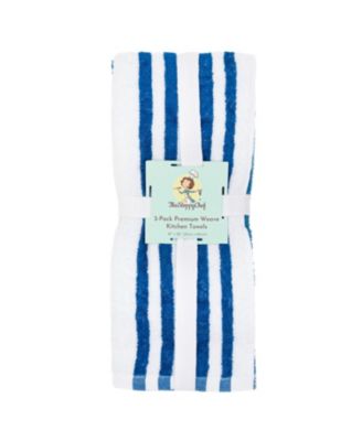 Premium Weave Yarn Dyed Kitchen Towels (Pack of 6), 100% Cotton, 16 x 26 in