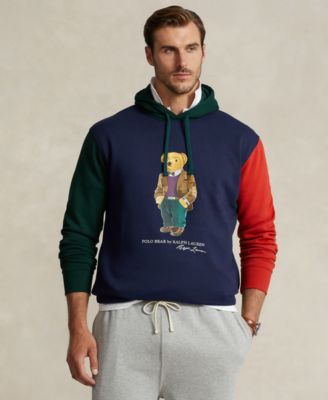 Polo Ralph Lauren Men s Big Tall Polo Bear Fleece Hoodie Macy s