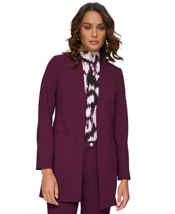 Calvin klein online purple blazer
