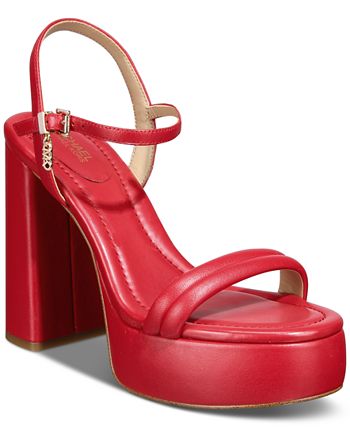Michael kors kendra top ankle strap flats