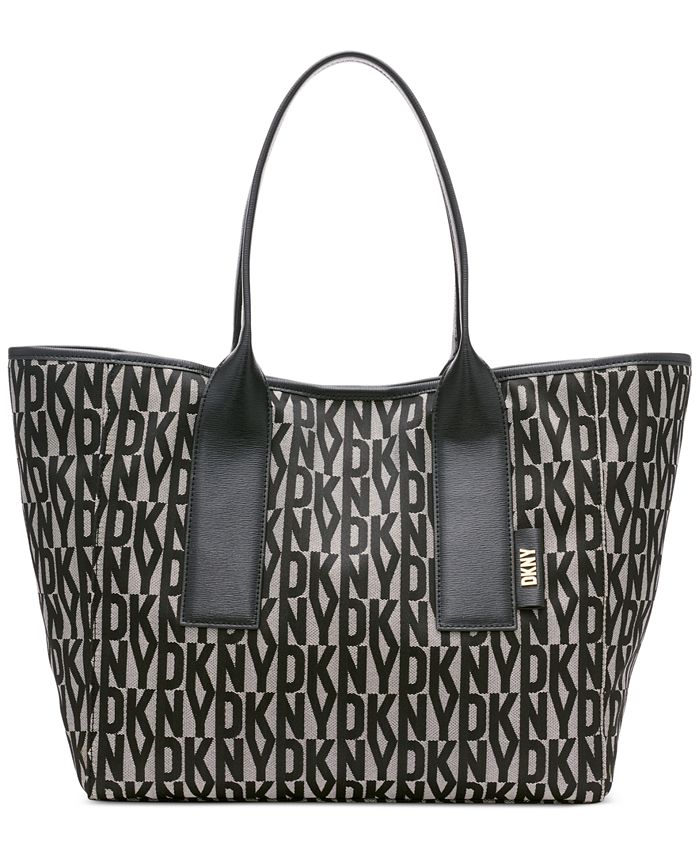 DKNY Grayson Monogram Tote Macy s