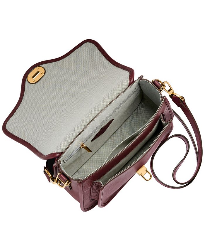 Fossil Heritage Leather Top Handle Bag Macy's