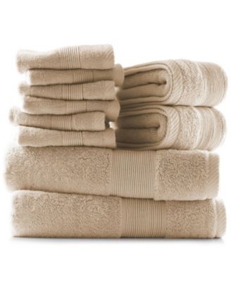 Luxury Soft Combed Cotton 10-Piece Towel Set