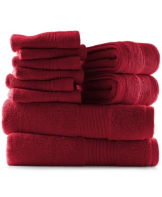 Luxury Soft Combed Cotton 10-Piece Towel Set