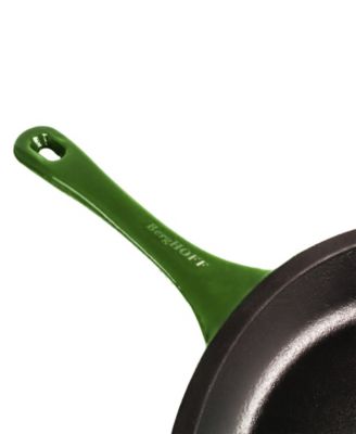 Neo 4pc Cast Iron Cookware Set, Fry Pan, Grill Pan & Round Dutch Oven