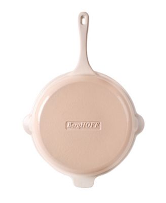 BergHOFF Neo 4pc Cast Iron Cookware Set, Fry Pan, Grill Pan & Round Dutch Oven