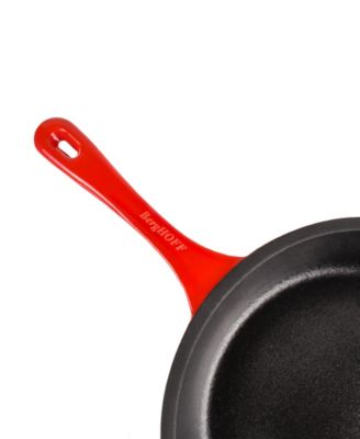 Neo 4pc Cast Iron Cookware Set, Fry Pan, Grill Pan & Round Dutch Oven