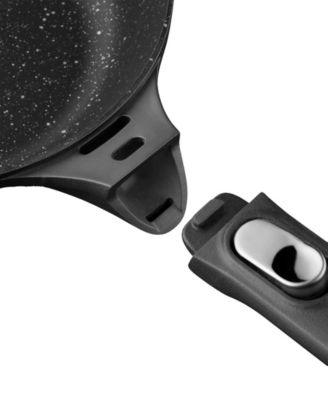 GEM 4Pc Nonstick Cast Aluminum Cookware Set, Fry pan, Grill Pan & Saute Pan