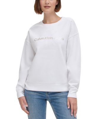 Women's West Village Foiled Logo-Print Sweatshirt 