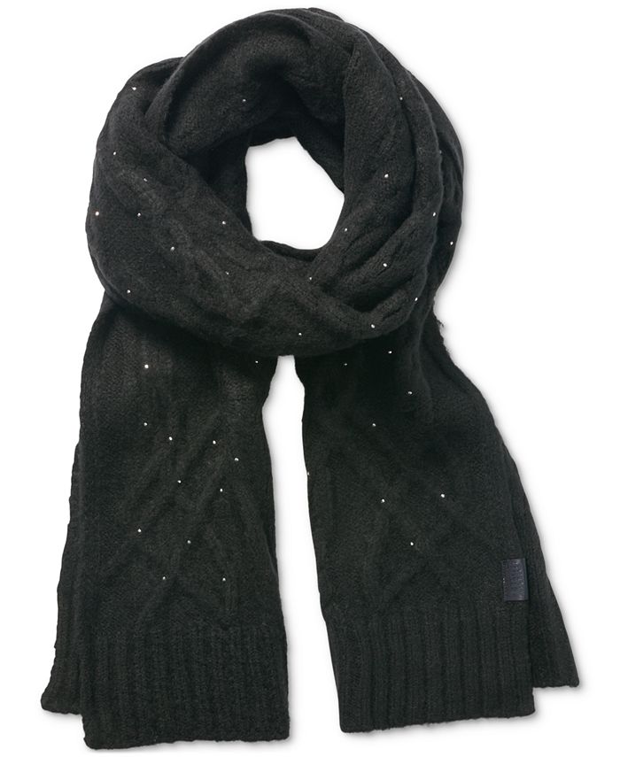 Dkny black scarf top