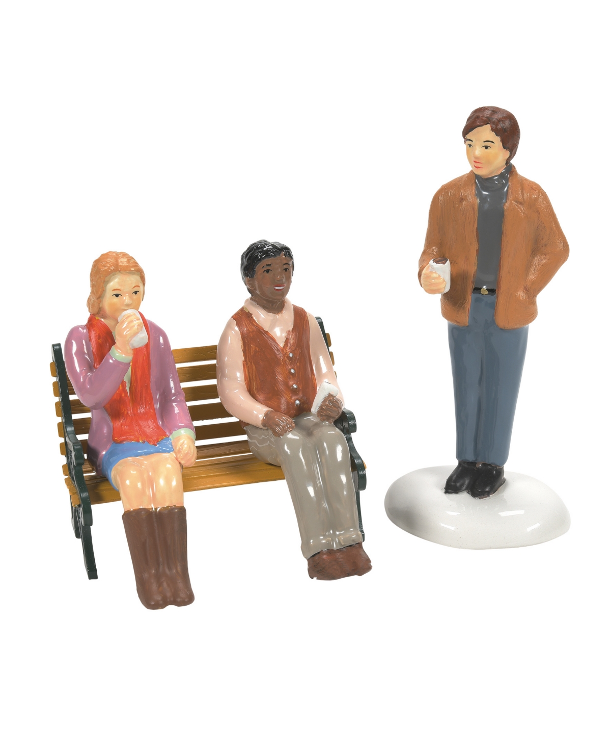 Department 56 Village Hipsters, Set Of 3 In Multi