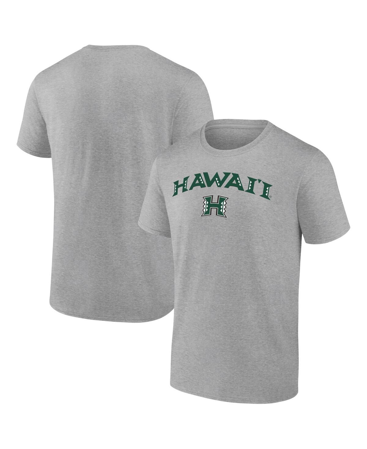 Fanatics Men's  Steel Hawaii Warriors Campus T-shirt