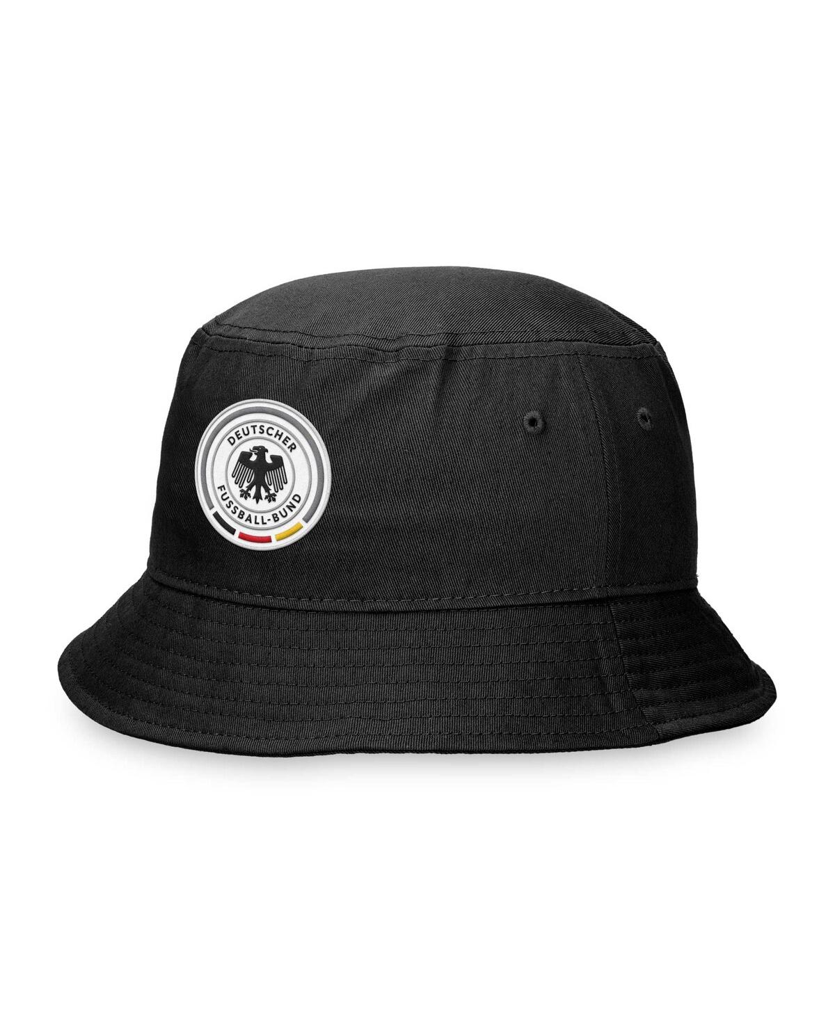 Shop Fanatics Men's  Black Germany National Team Printed Bucket Hat