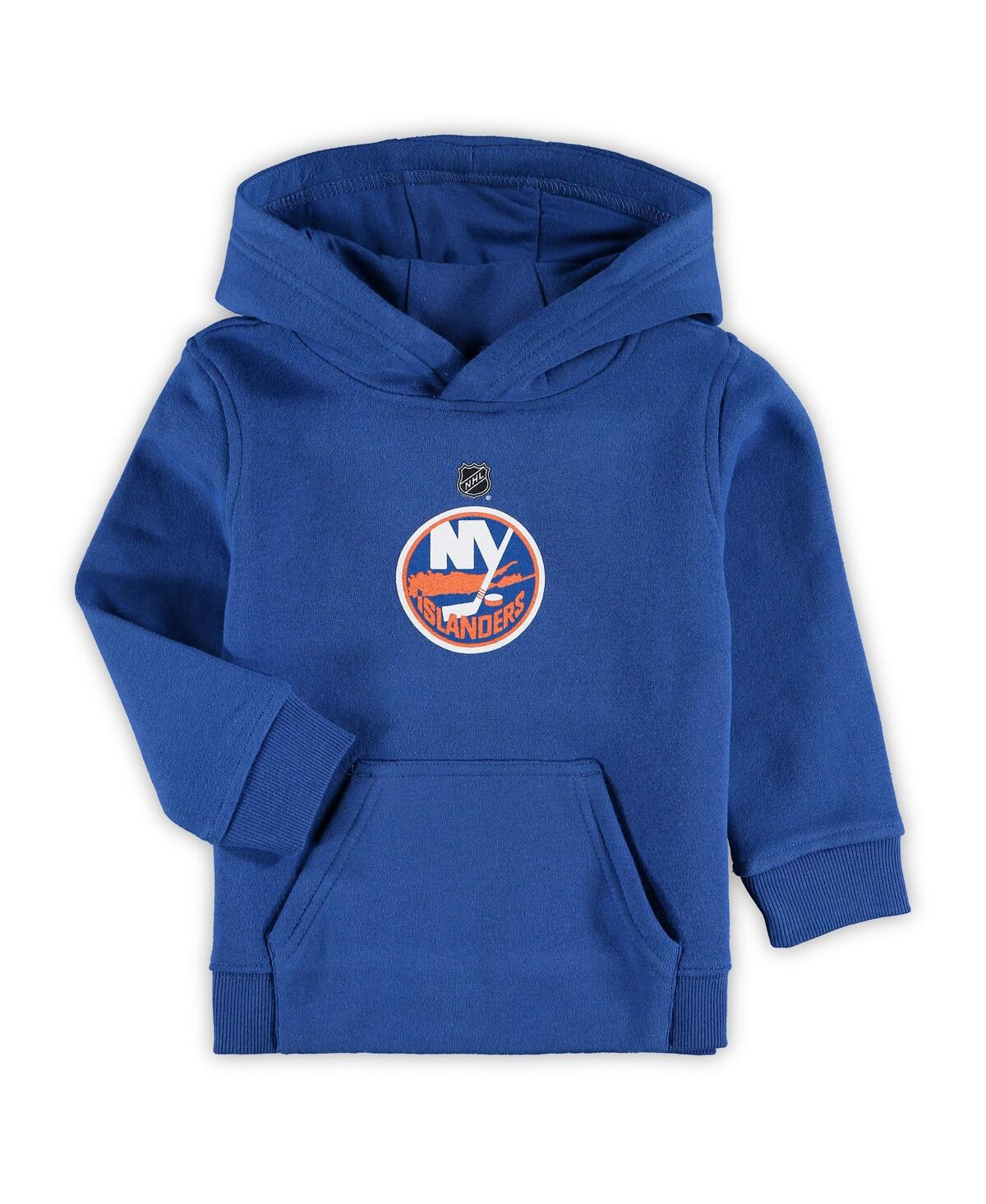 OUTERSTUFF TODDLER BOYS AND GIRLS ROYAL NEW YORK ISLANDERS PRIMARY LOGO PULLOVER HOODIE