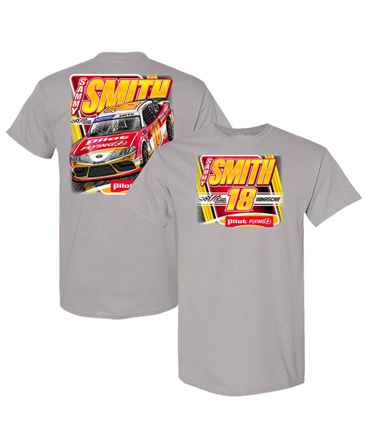 Shop Joe Gibbs Racing Team Collection Men's  Gray Sammy Smith 2023 #18 Pilot/flying J T-shirt