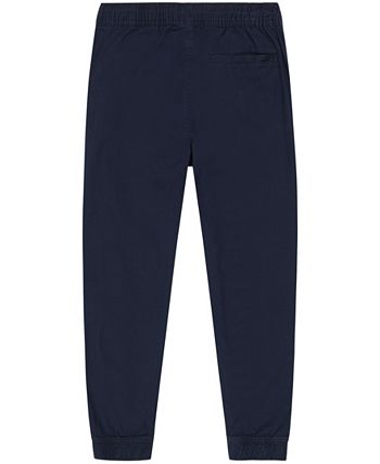 Nautica Big Boys Uniform Evan Tapered-Fit Stretch Joggers with ...
