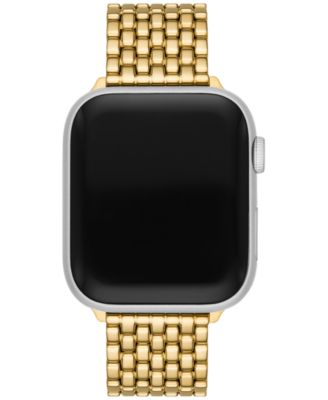 Gold Tone Stainless Steel Bracelet For Apple Watch 38mm 45mm