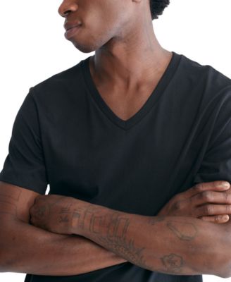 Men's 5-Pack Cotton Classics V-Neck Undershirts, Created for Macy's