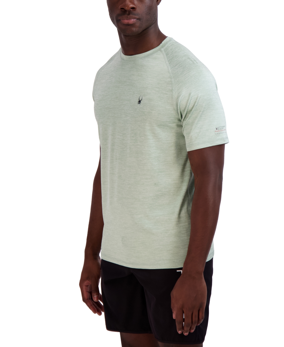Shop Spyder Men's Standard Short Sleeves Rashguard T-shirt In Flare