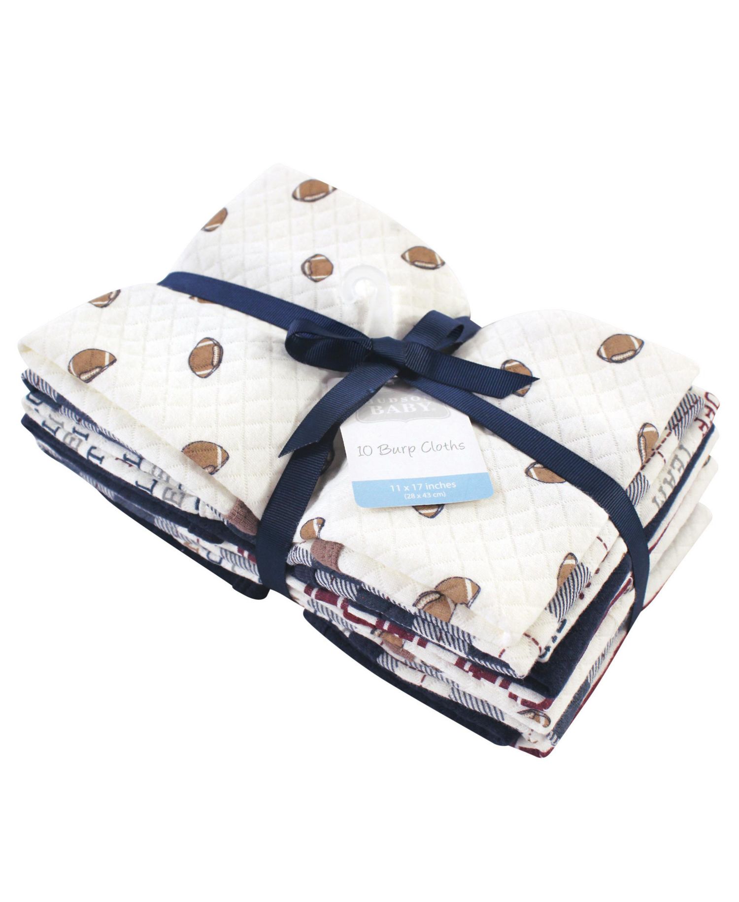 Boys Quilted Burp Cloth