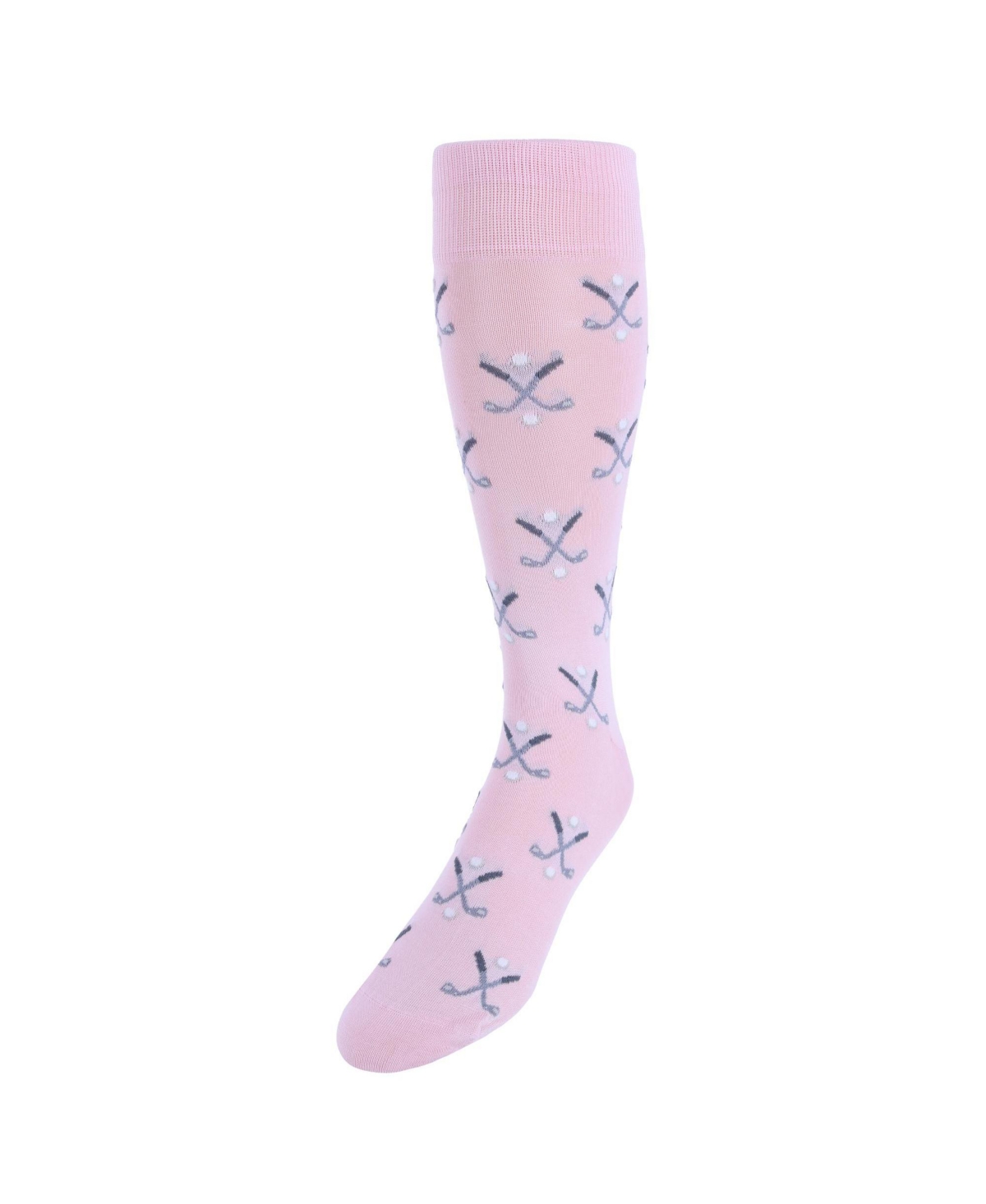 Trafalgar Men's Hole In One Golf Novelty Mercerized Cotton Mid-Calf Socks