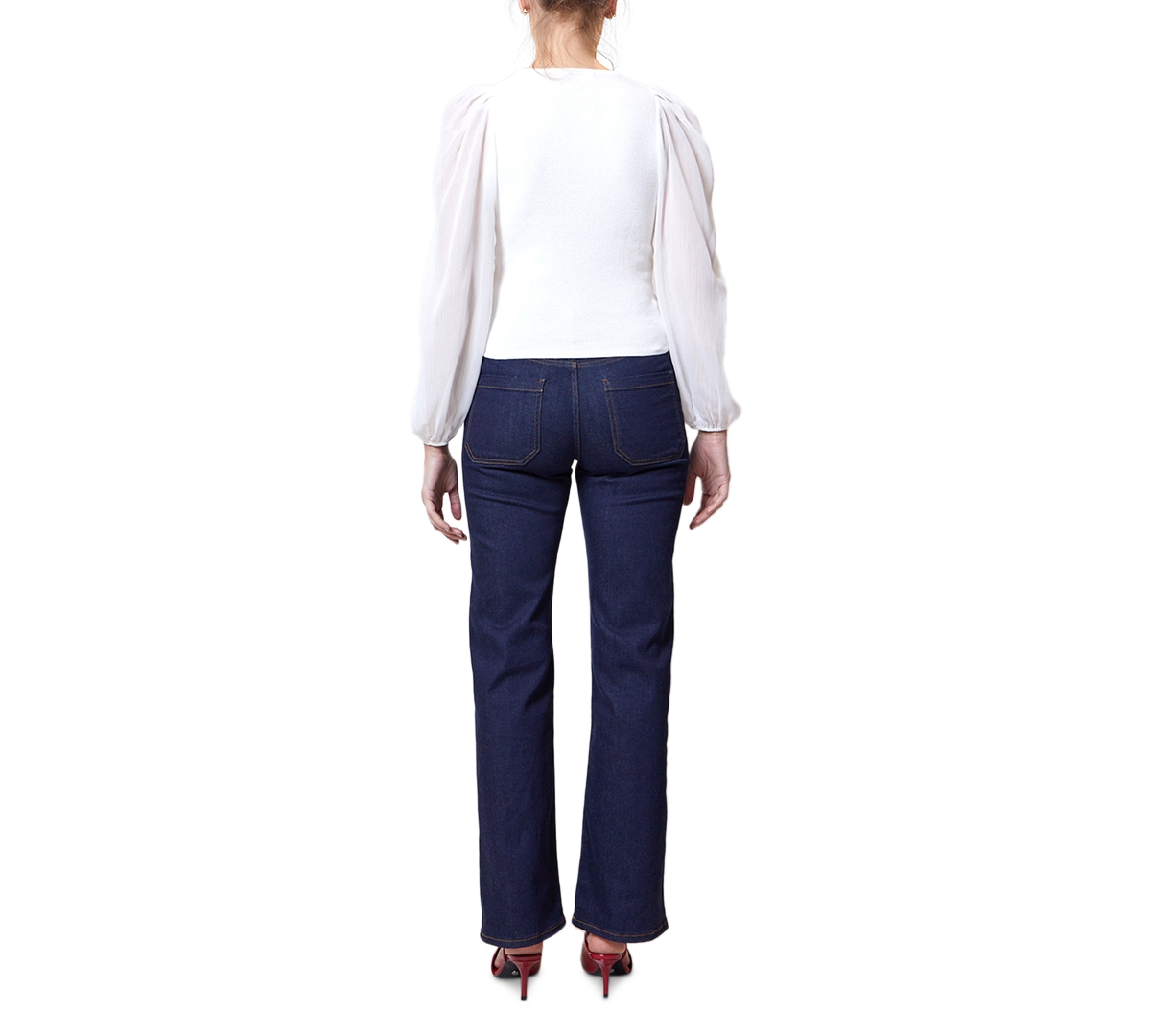 French Connection Women's Mozart Melody Mix Top