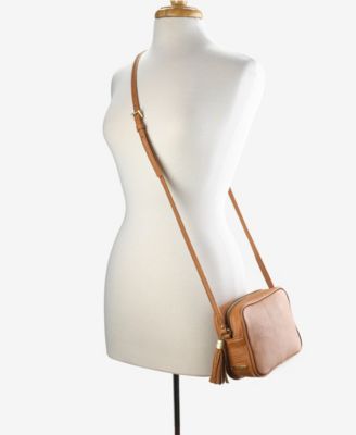 Madison Small Leather Crossbody Bag