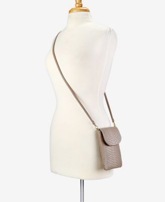 Emmie Leather Phone Crossbody