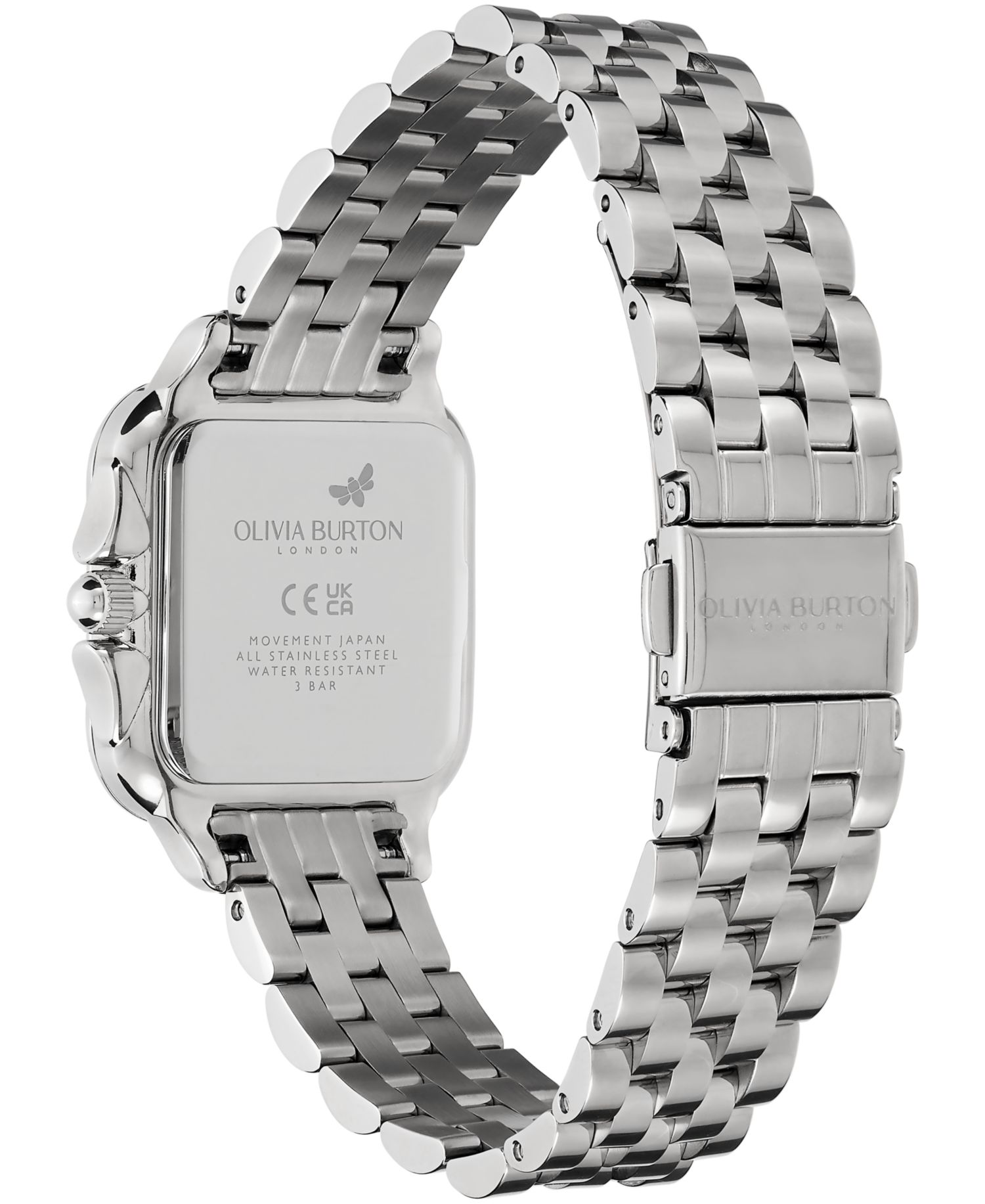 Women's Grosvenor Silver Stainless Steel Watch 28mm