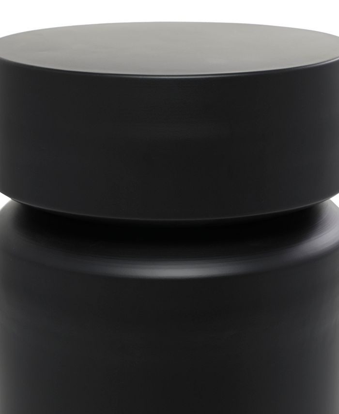 Rosemary Lane 18" Metal Drum Accent Table Macy's